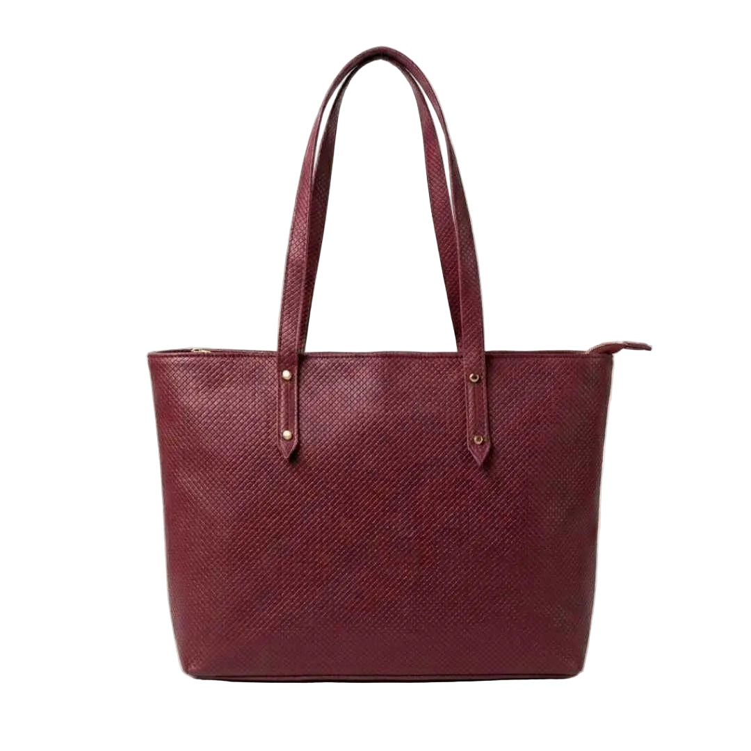 Elvora London Merlot Tote Bag