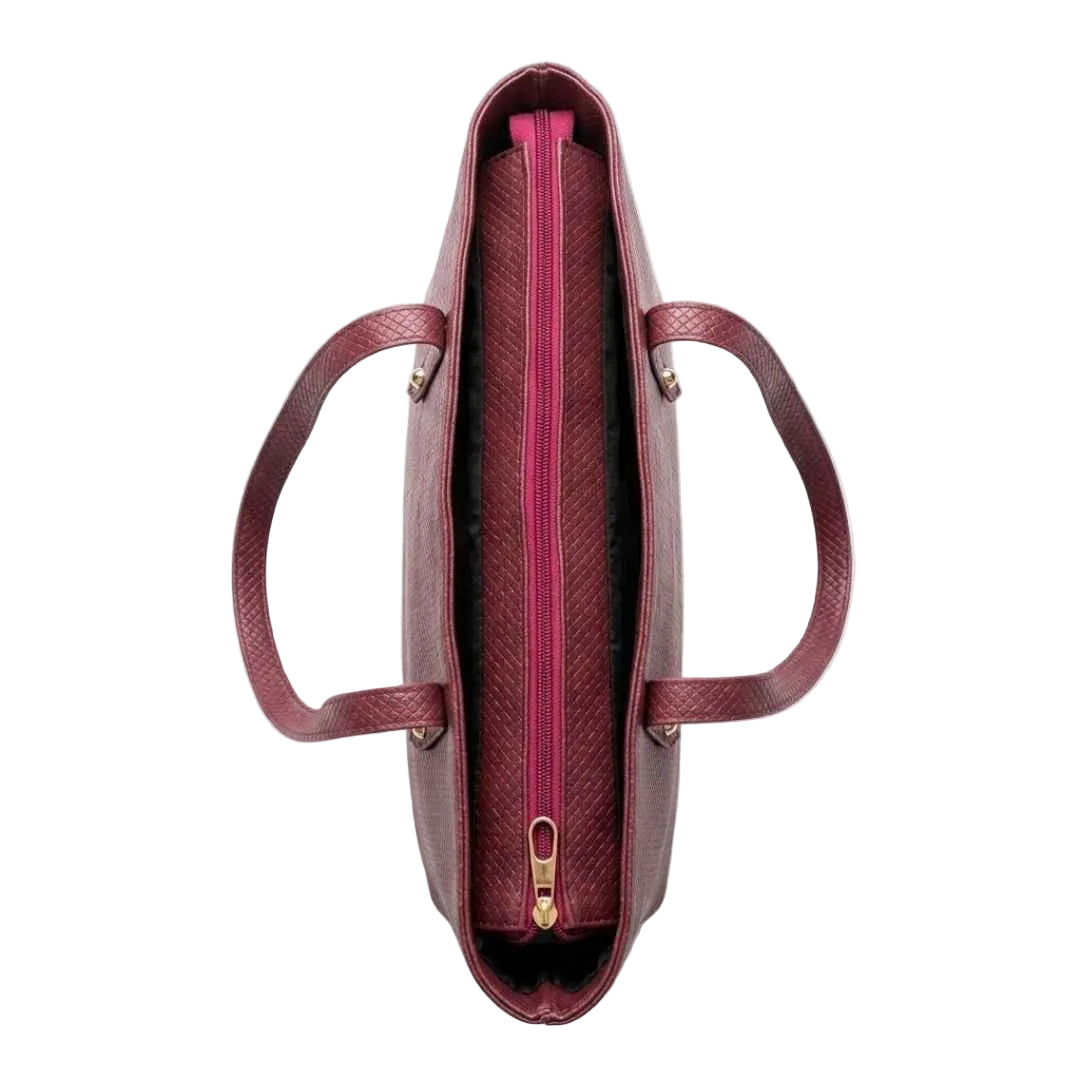 Elvora London Merlot Tote Bag