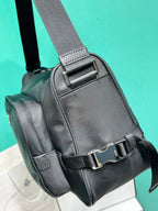 Prada large Re-Nylon and Saffiano leather shoulder bag