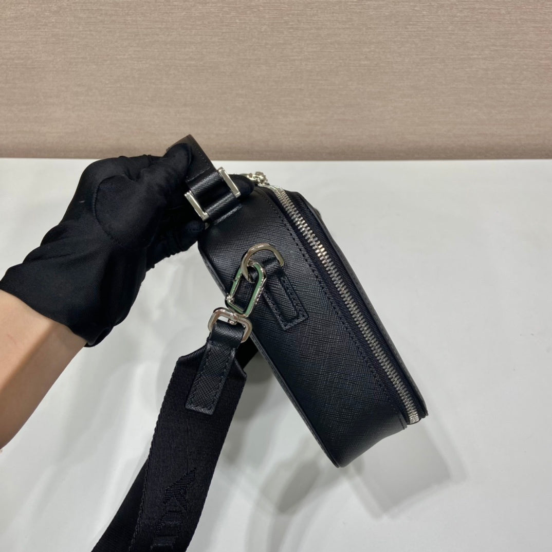 Prada Brique medium Saffiano leather bag