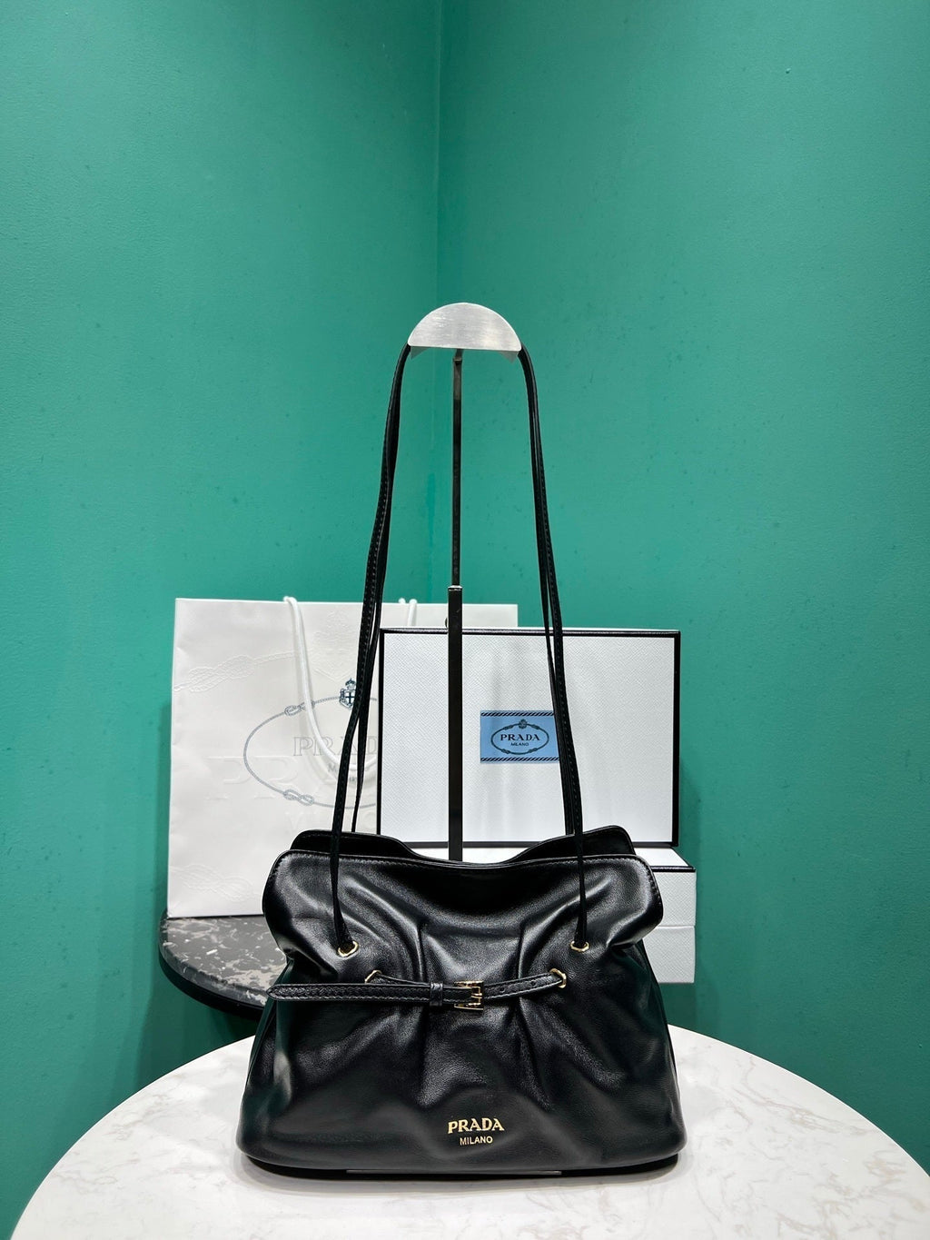 Prada Dada small nappa leather bag