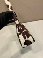 Prada Aimèe medium printed leather shoulder bag