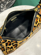 Prada Aimee medium printed leather shoulder bag