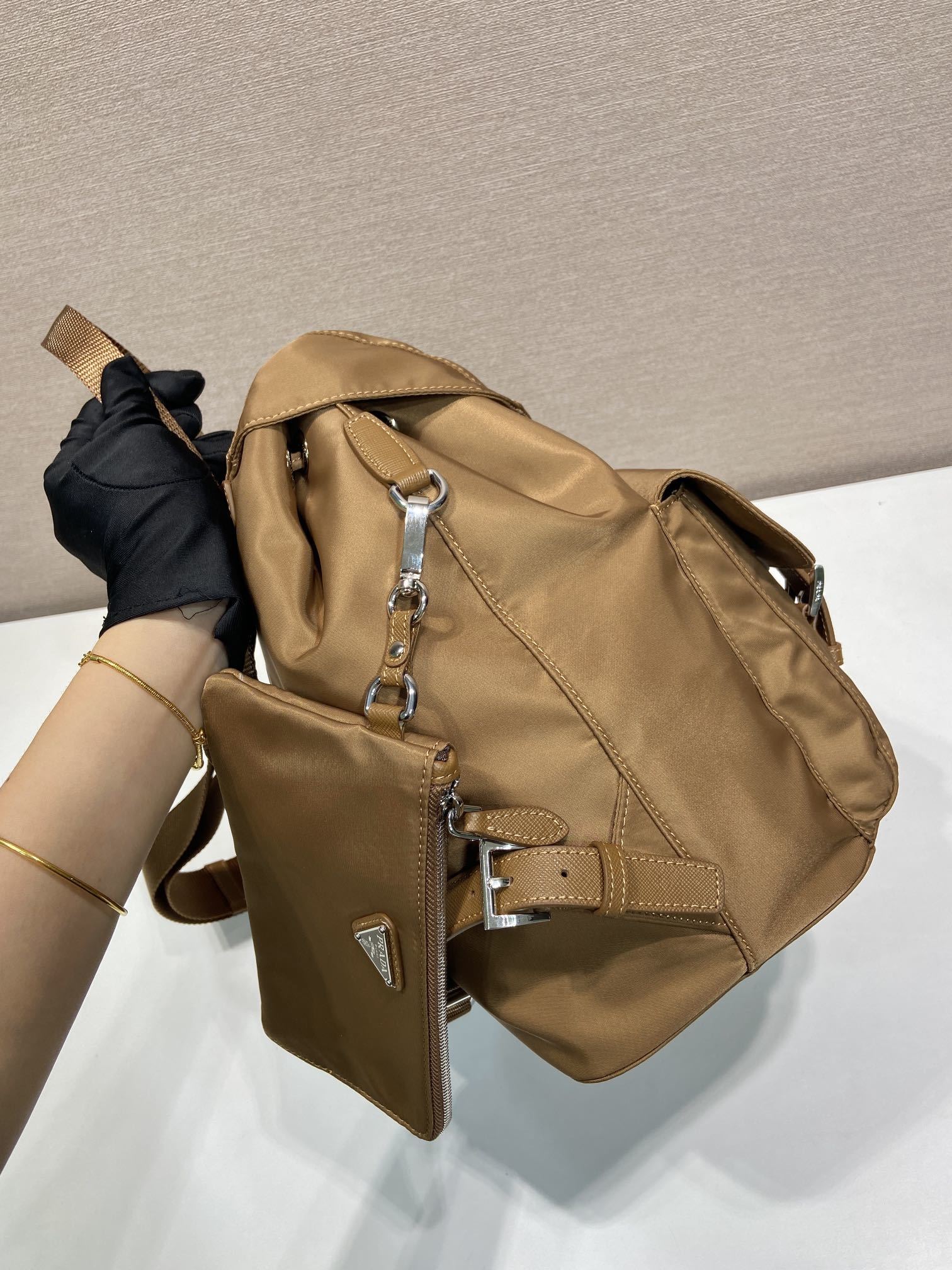 Medium Re-Nylon Backpack
