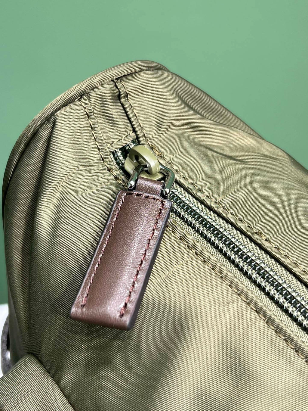 Prada Speedrock Re-Nylon and leather shoulder bag