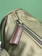 Prada Speedrock Re-Nylon and leather shoulder bag