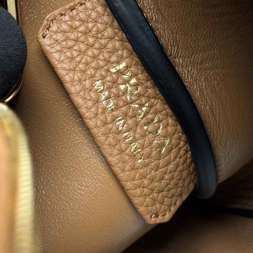 Prada mini leather handbag