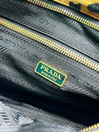 Prada Bonnie medium printed leather handbag