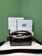Prada leather shoulder bag