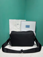 Prada medium Re-Nylon and Saffiano leather shoulder bag