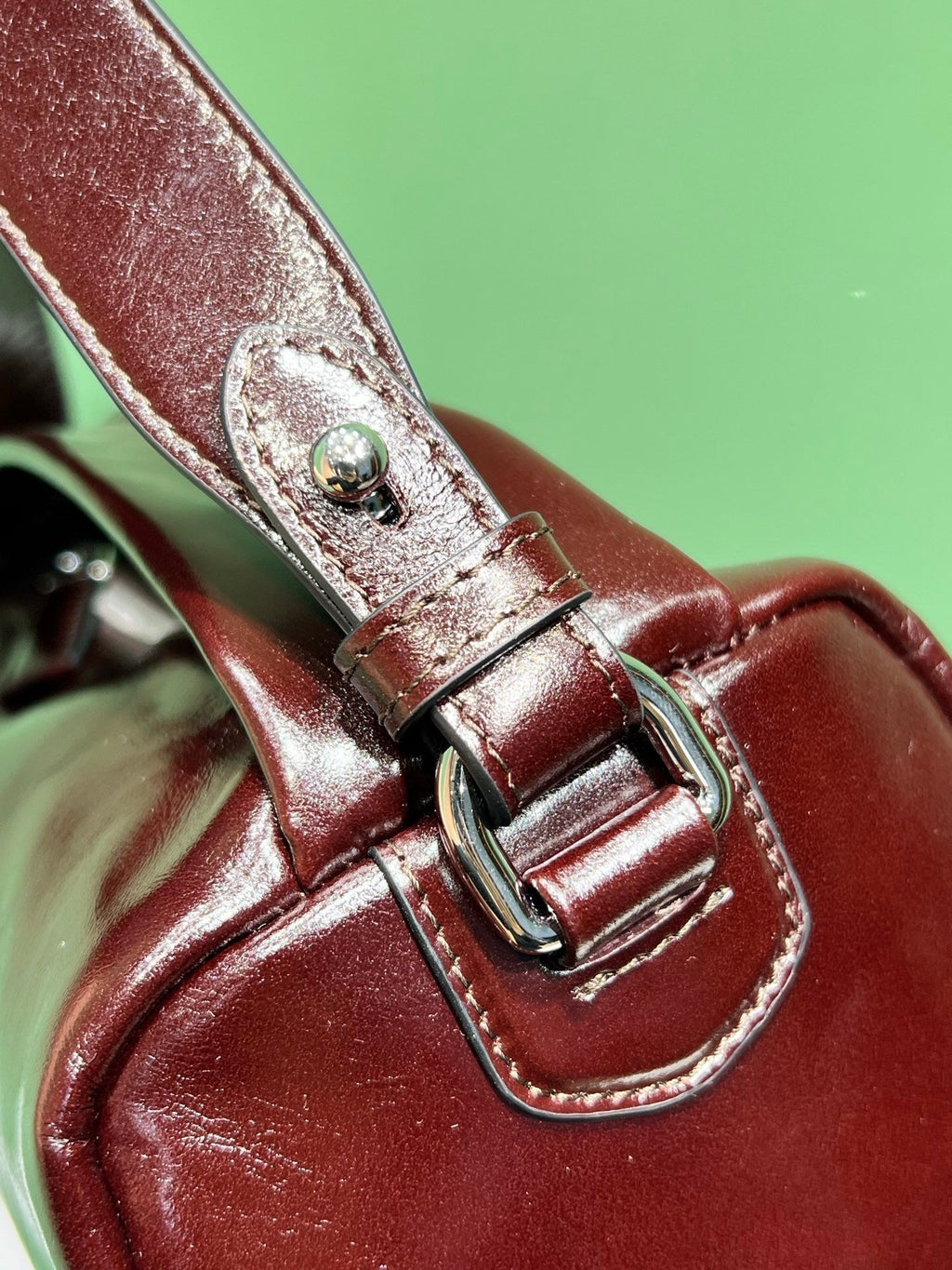 Prada leather shoulder bag