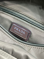 Prada Speedrock Re-Nylon and leather shoulder bag