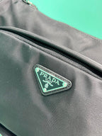 Prada medium Re-Nylon and Saffiano leather shoulder bag
