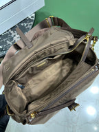 Prada Explore medium Re-Nylon shoulder bag with flap