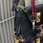 Prada Soft Sound small leather shoulder bag with charms