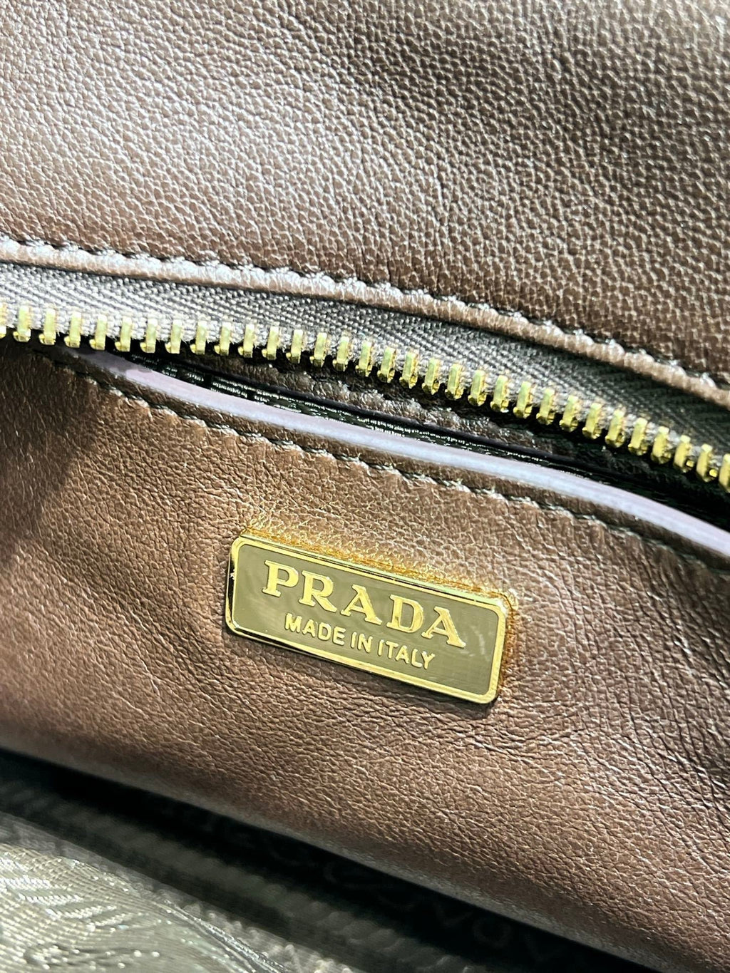 Prada Explore medium nappa leather tote bag