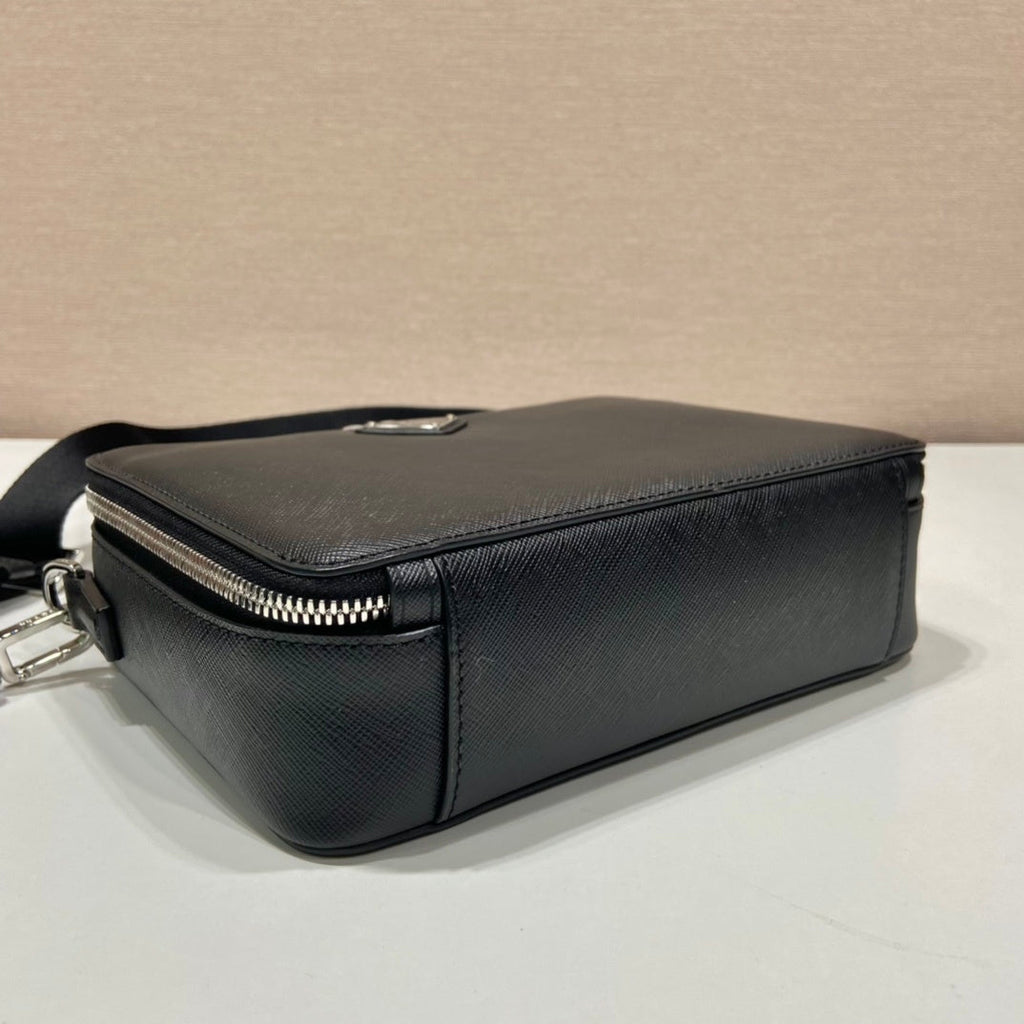 Prada Brique medium Saffiano leather bag
