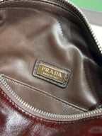 Prada leather shoulder bag