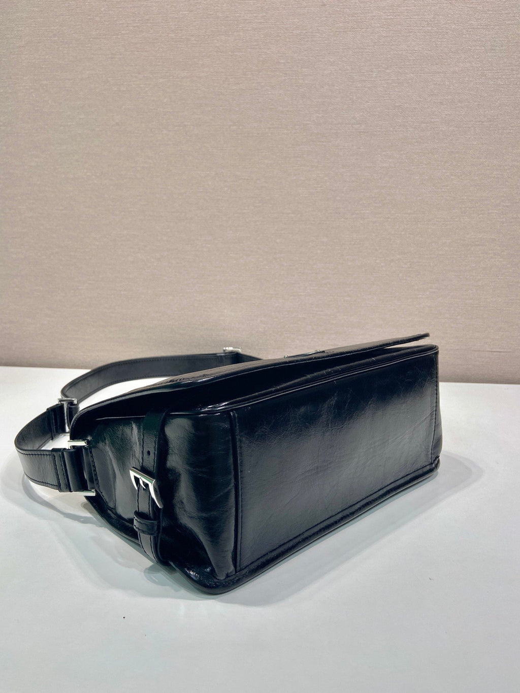 Prada leather shoulder bag