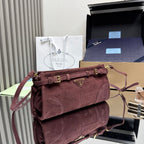 Prada Bonnie small suede shoulder bag