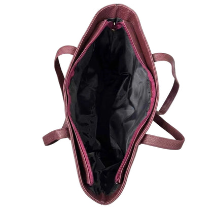Elvora London Merlot Tote Bag