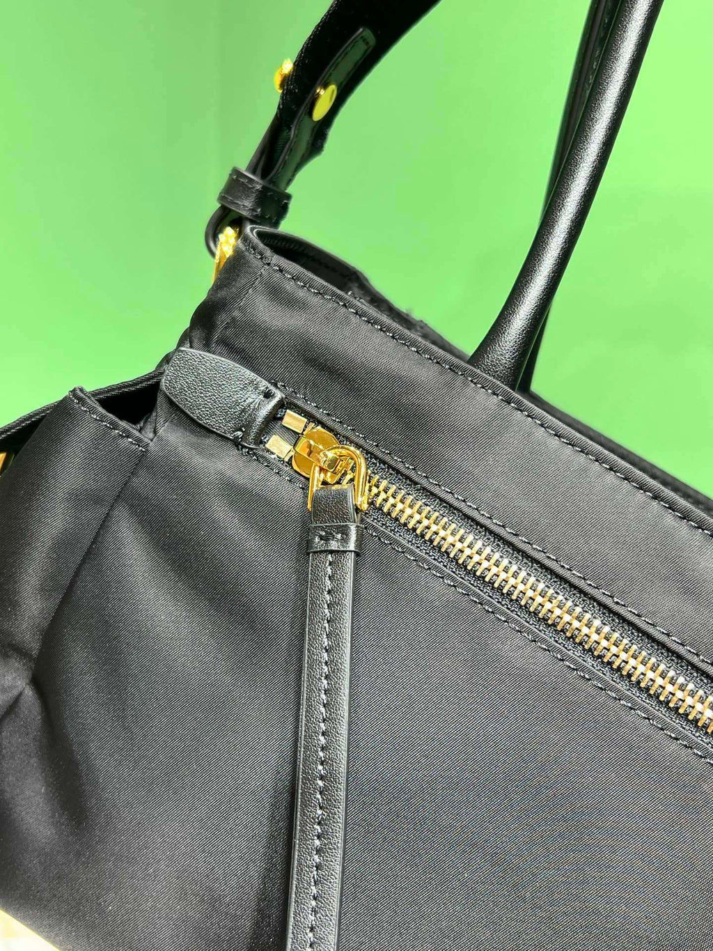 Prada Explore medium nappa leather tote bag