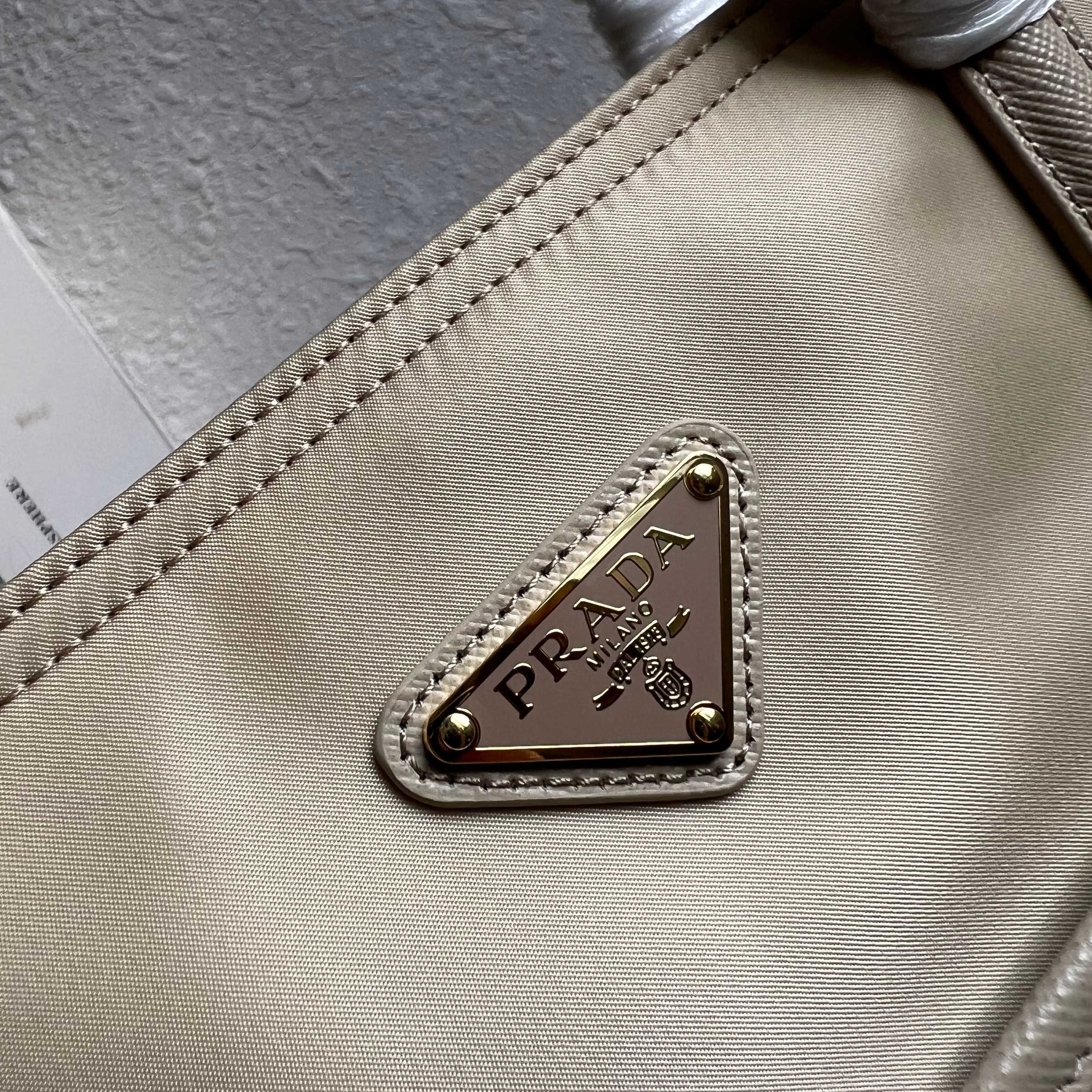 Prada Re-Edition 1978 medium Re-Nylon and Saffiano leather tote bag
