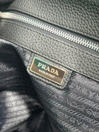 Prada leather tote bag