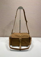 Prada Explore medium Re-Nylon shoulder bag with flap