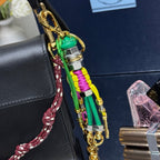 Prada Soft Sound small leather shoulder bag with charms