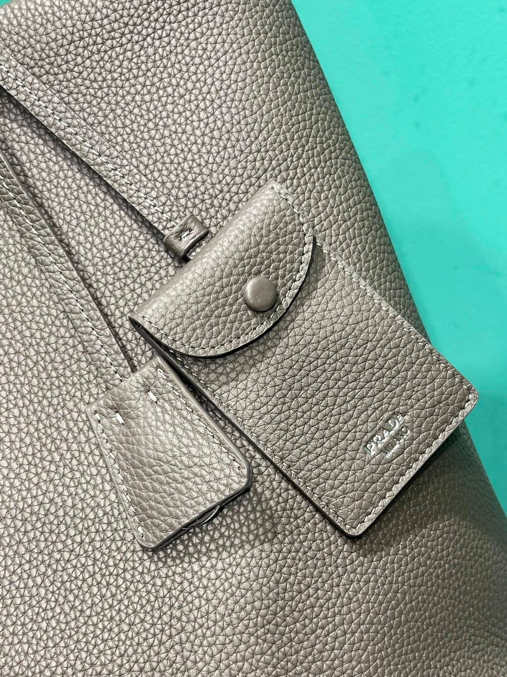 Prada leather tote