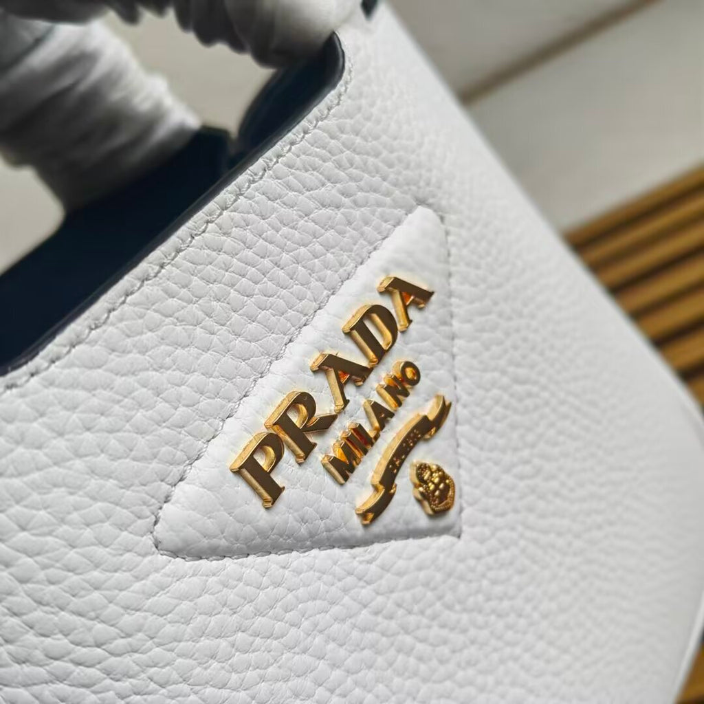 Prada mini leather handbag