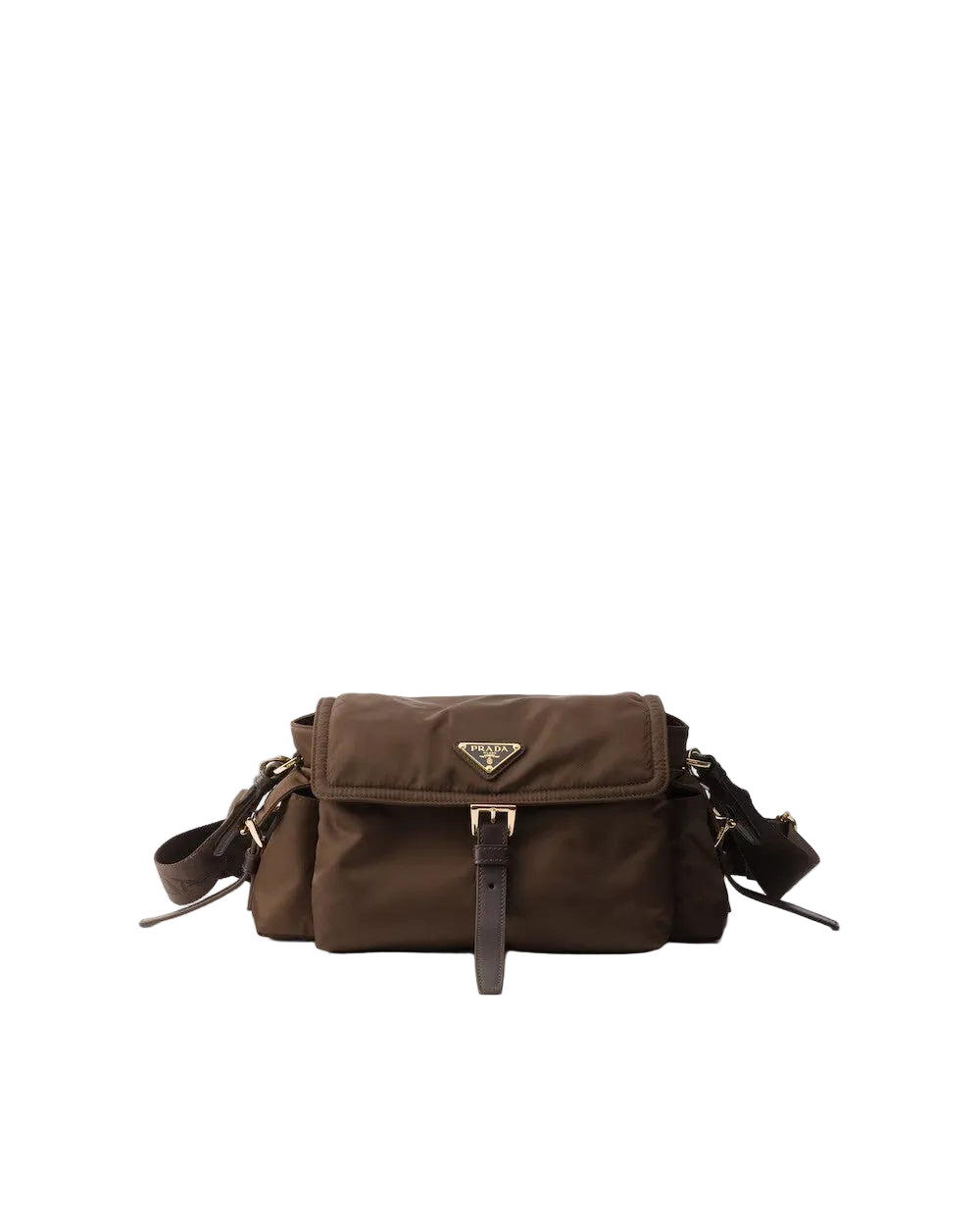 Prada Explore medium Re-Nylon shoulder bag with flap