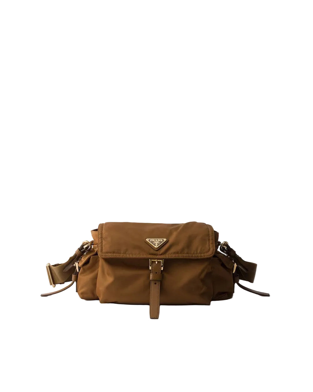 Prada Explore medium Re-Nylon shoulder bag with flap