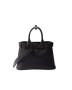 Prada Buckle small leather handbag with belt