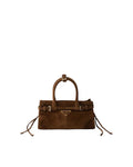 Prada Bonnie suede mini handbag