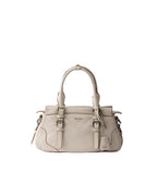 Prada large leather tote bag