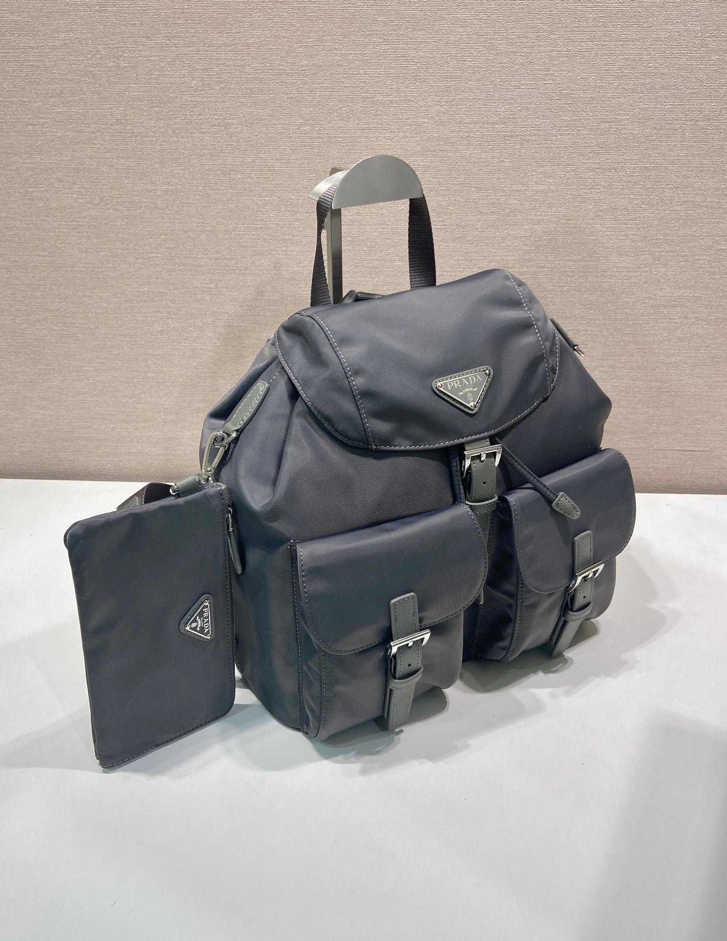 Medium Re-Nylon Backpack