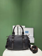 Prada large leather tote bag