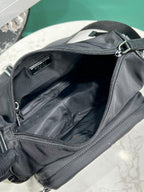 Prada medium Re-Nylon and Saffiano leather shoulder bag