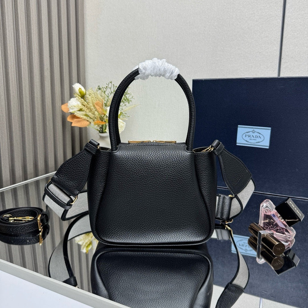 Prada mini leather handbag