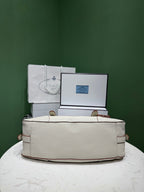 Prada large leather tote bag