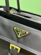 Prada Explore medium nappa leather tote bag